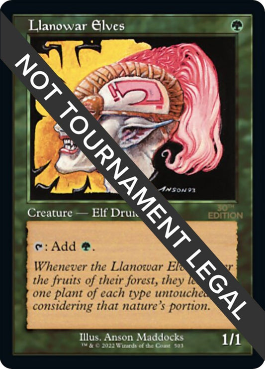 Image for Llanowar Elves (Retro Frame) (503) (30th Anniversary Edition) - Magic: The Gathering
