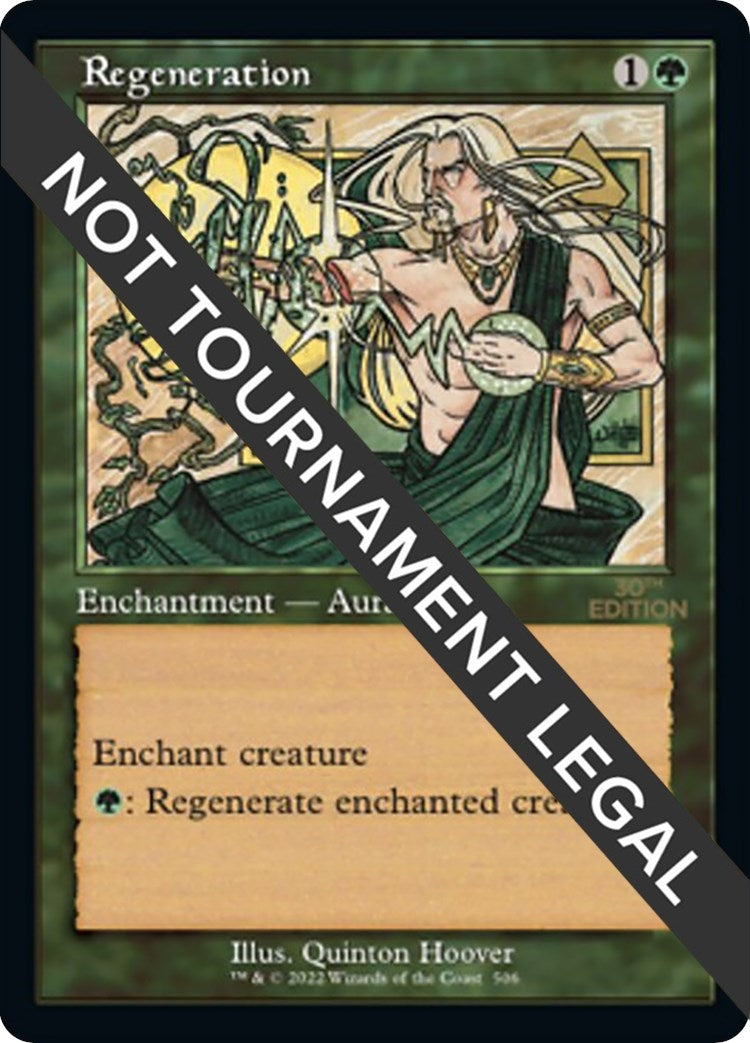 Image for Regeneration (Retro Frame) (506) (30th Anniversary Edition) - Magic: The Gathering