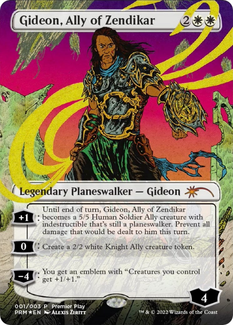 Image for Gideon, Ally of Zendikar (1) (Pro Tour Promos) - Magic: The Gathering