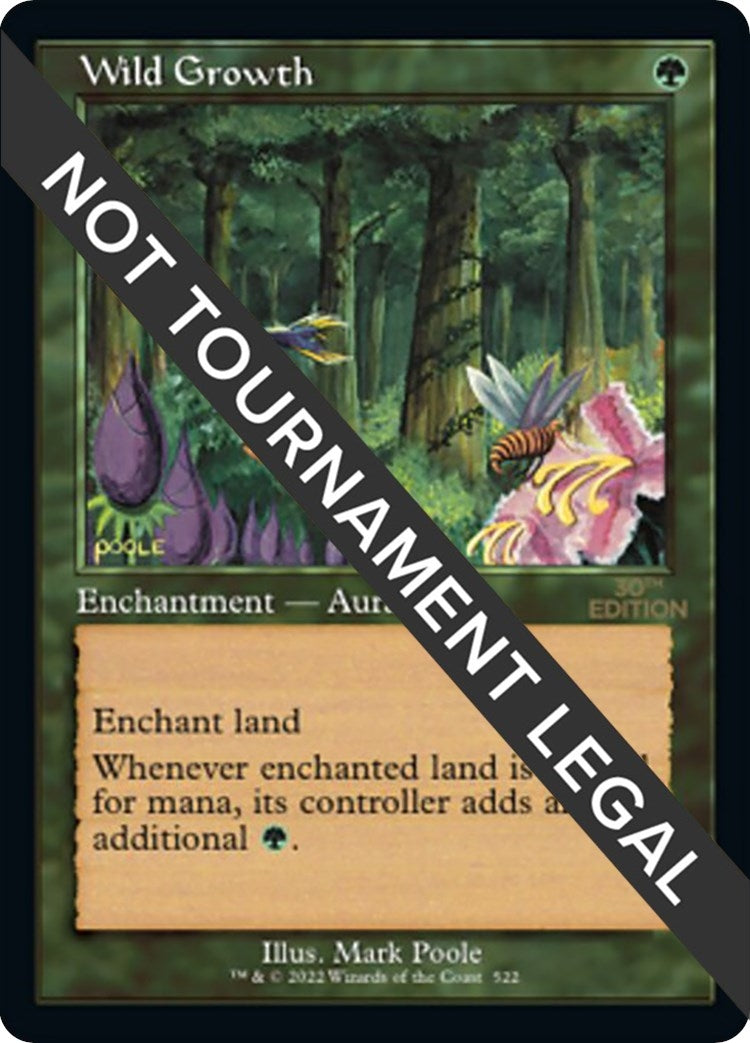 Image for Wild Growth (Retro Frame) (522) (30th Anniversary Edition) - Magic: The Gathering
