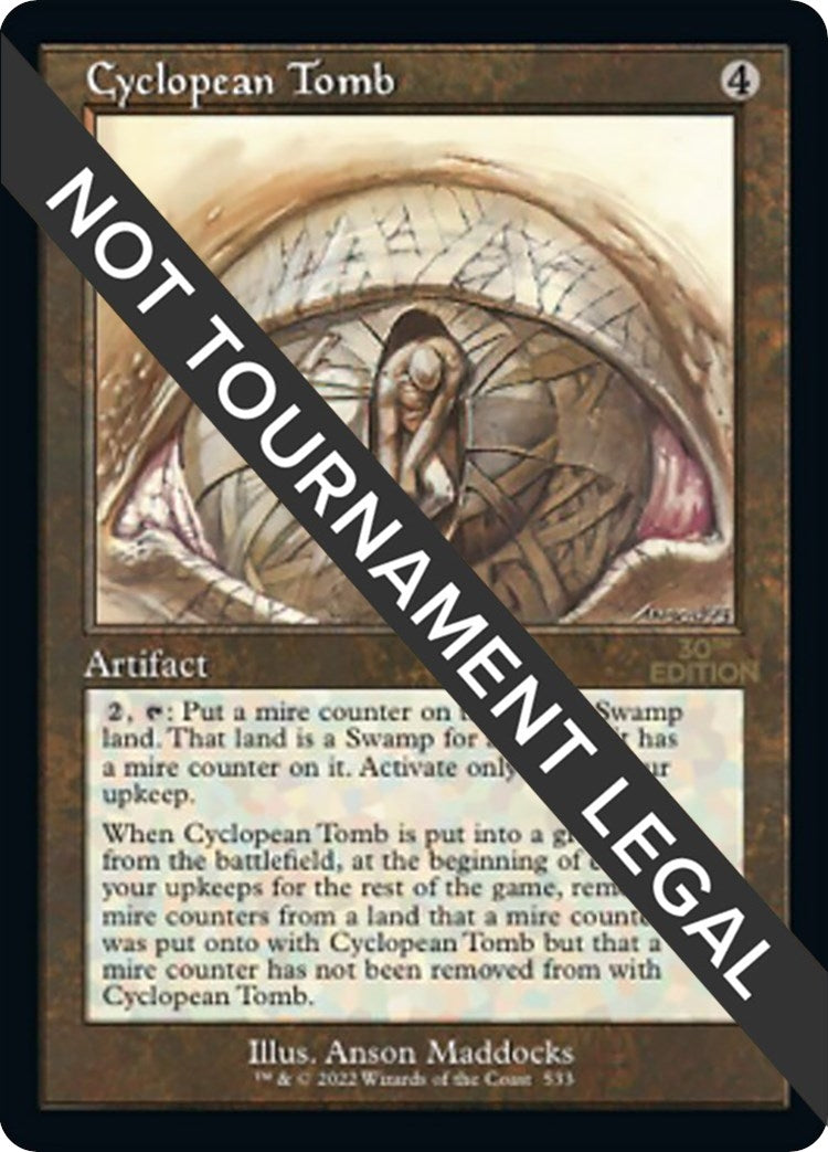 Image for Cyclopean Tomb (Retro Frame) (533) (30th Anniversary Edition) - Magic: The Gathering