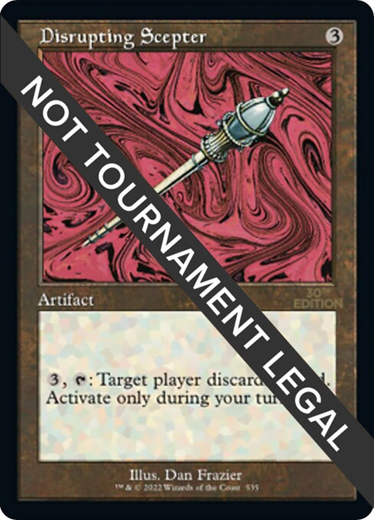 Image for Disrupting Scepter (Retro Frame) (535) (30th Anniversary Edition) - Magic: The Gathering