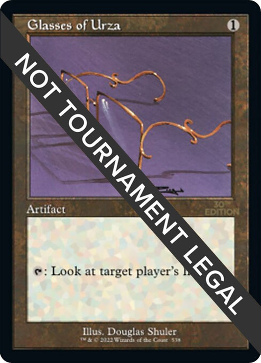 Image for Glasses of Urza (Retro Frame) (538) (30th Anniversary Edition) - Magic: The Gathering