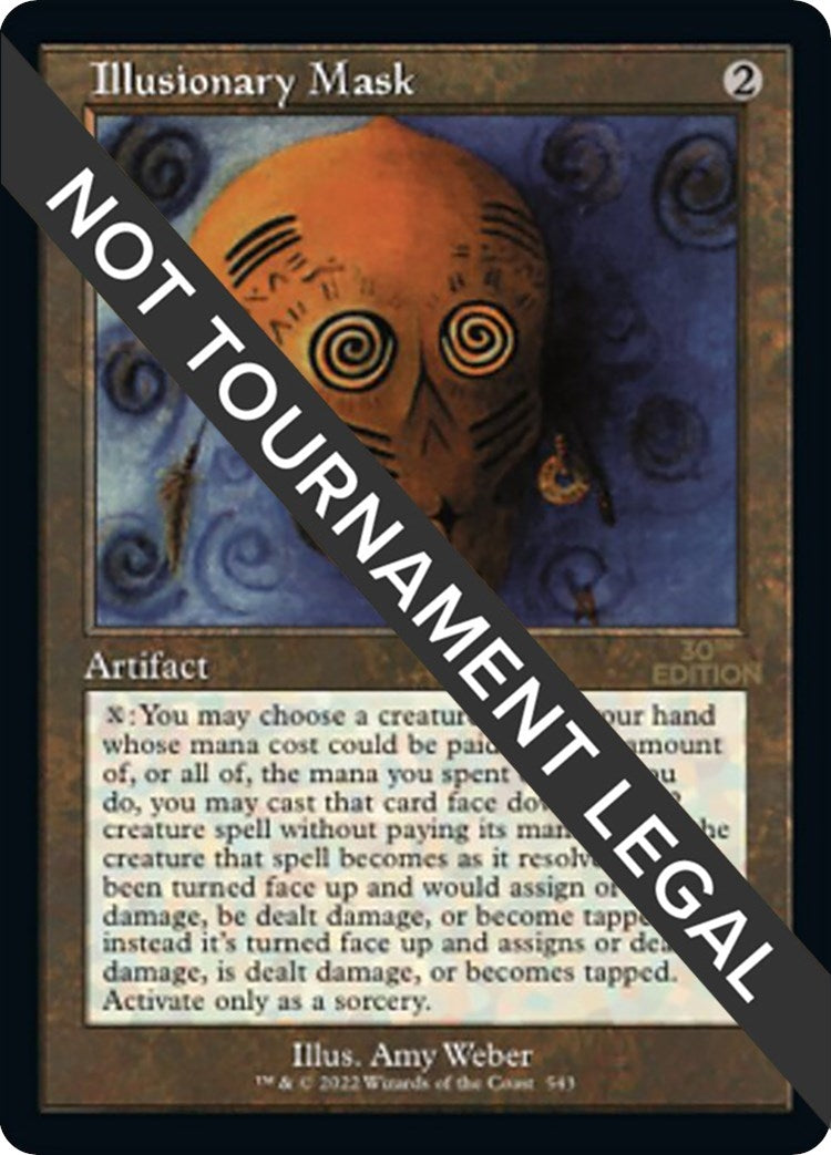 Image for Illusionary Mask (Retro Frame) (543) (30th Anniversary Edition) - Magic: The Gathering