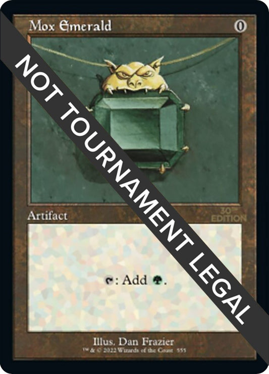 Image for Mox Emerald (Retro Frame) (555) (30th Anniversary Edition) - Magic: The Gathering
