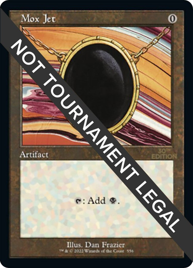 Image for Mox Jet (Retro Frame) (556) (30th Anniversary Edition) - Magic: The Gathering