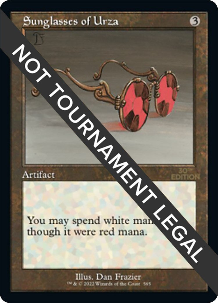 Image for Sunglasses of Urza (Retro Frame) (565) (30th Anniversary Edition) - Magic: The Gathering