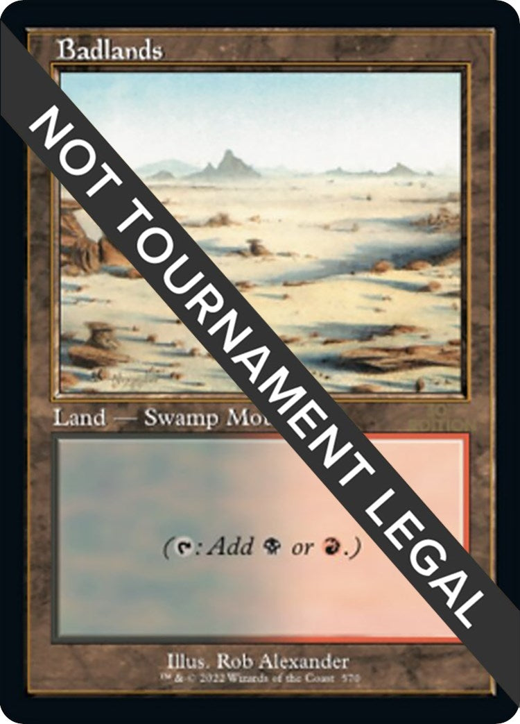Image for Badlands (Retro Frame) (570) (30th Anniversary Edition) - Magic: The Gathering