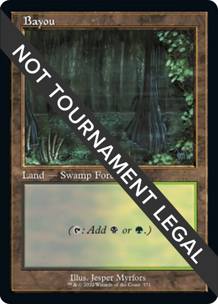 Image for Bayou (Retro Frame) (571) (30th Anniversary Edition) - Magic: The Gathering