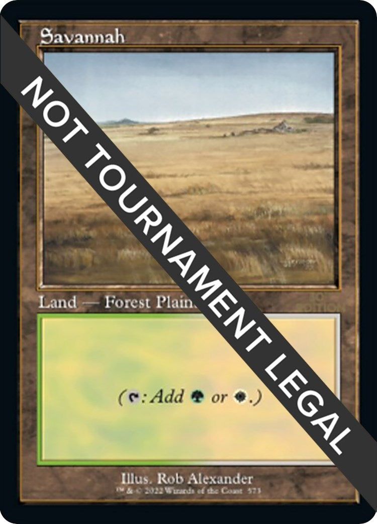 Image for Savannah (Retro Frame) (573) (30th Anniversary Edition) - Magic: The Gathering