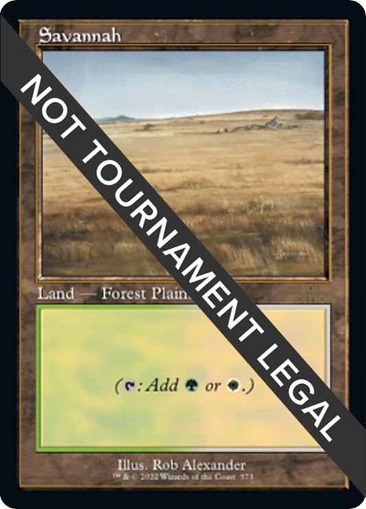 Image for Savannah (Retro Frame) (573) (30th Anniversary Edition) - Magic: The Gathering