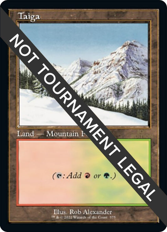 Image for Taiga (Retro Frame) (575) (30th Anniversary Edition) - Magic: The Gathering