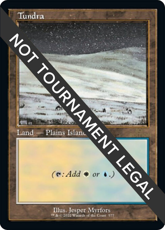 Image for Tundra (Retro Frame) (577) (30th Anniversary Edition) - Magic: The Gathering