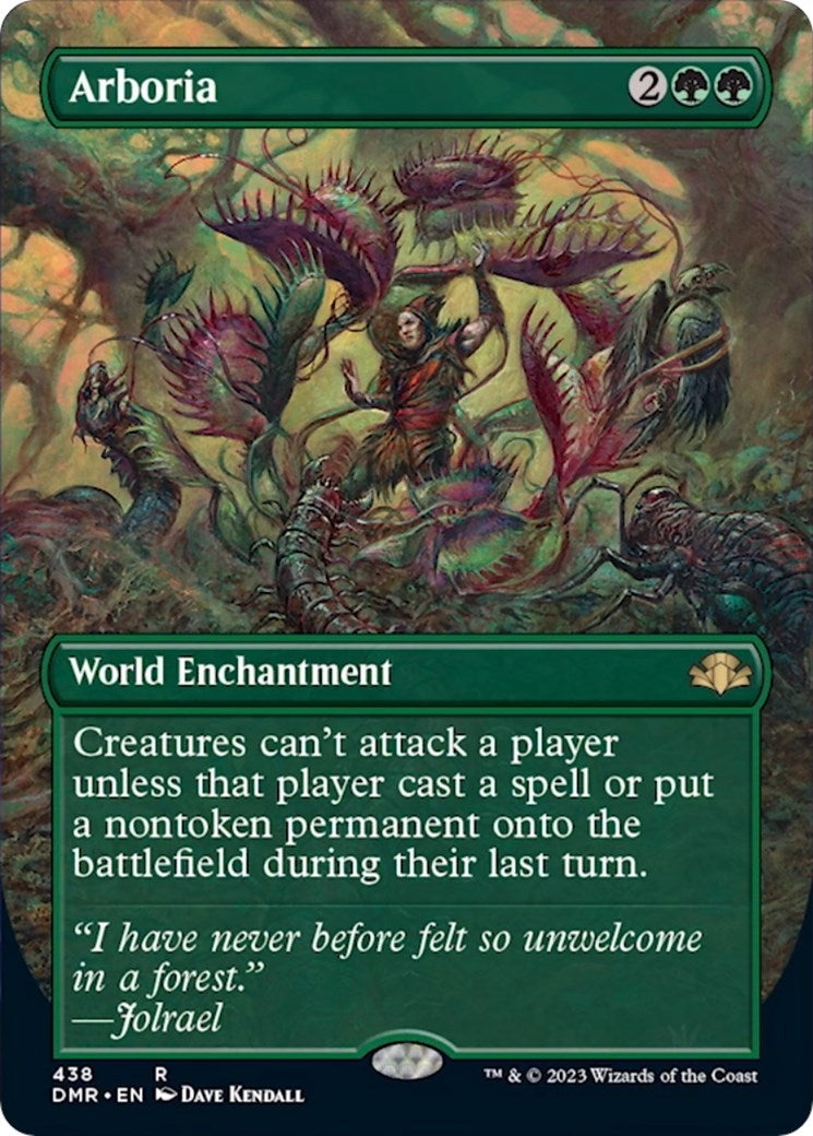 Image for Arboria (Borderless) (438) (Dominaria Remastered) - Magic: The Gathering