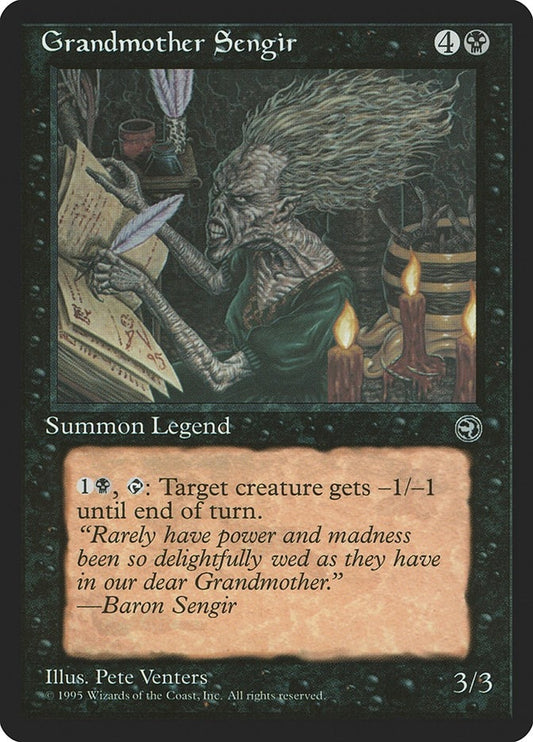 Image for Grandmother Sengir (Homelands) - Magic: The Gathering