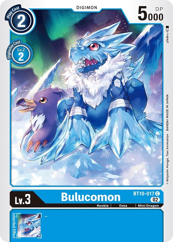 Image for Bulucomon (BT10-017 C) (Xros Encounter) - Digimon Card Game