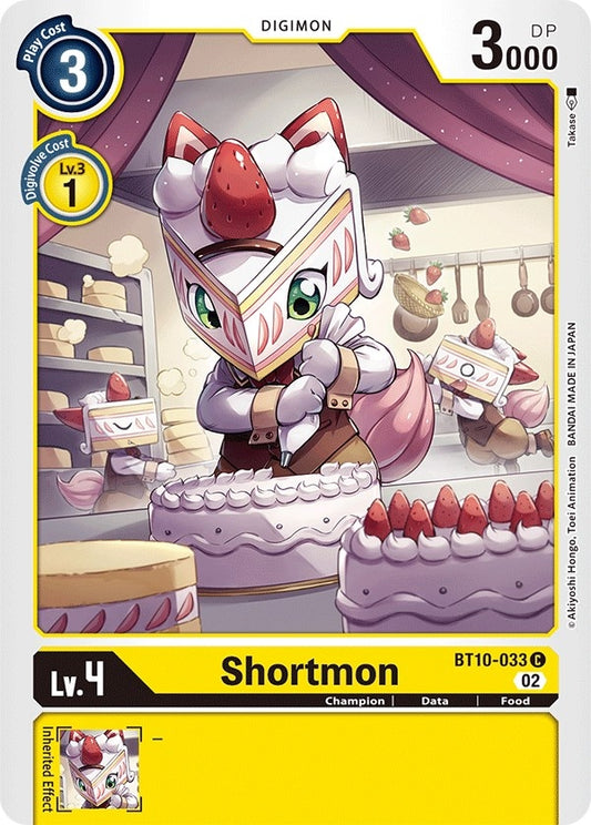 Image for Shortmon (BT10-033 C) (Xros Encounter) - Digimon Card Game