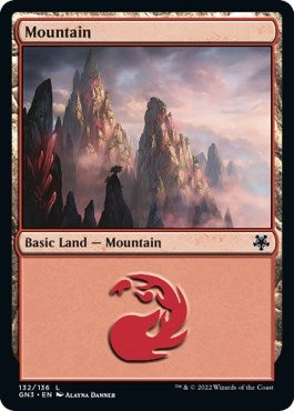 Image for Mountain (132) (132) (Magic Game Night: Free-For-All) - Magic: The Gathering
