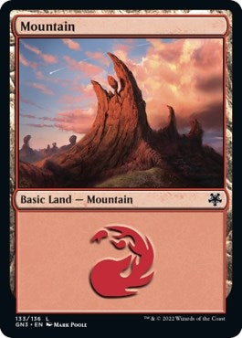 Image for Mountain (133) (133) (Magic Game Night: Free-For-All) - Magic: The Gathering