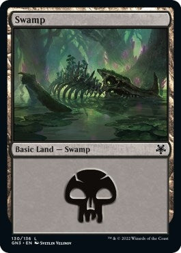 Image for Swamp (130) (130) (Magic Game Night: Free-For-All) - Magic: The Gathering