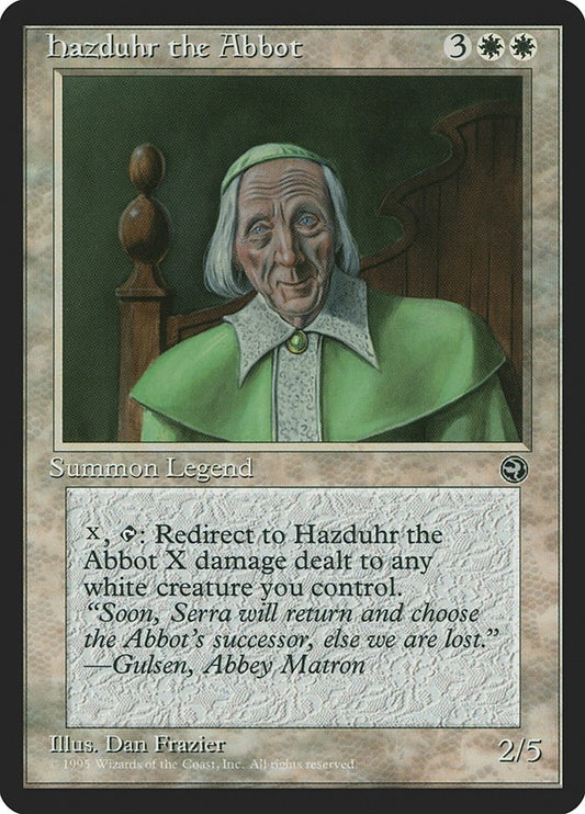 Image for Hazduhr the Abbot (Homelands) - Magic: The Gathering