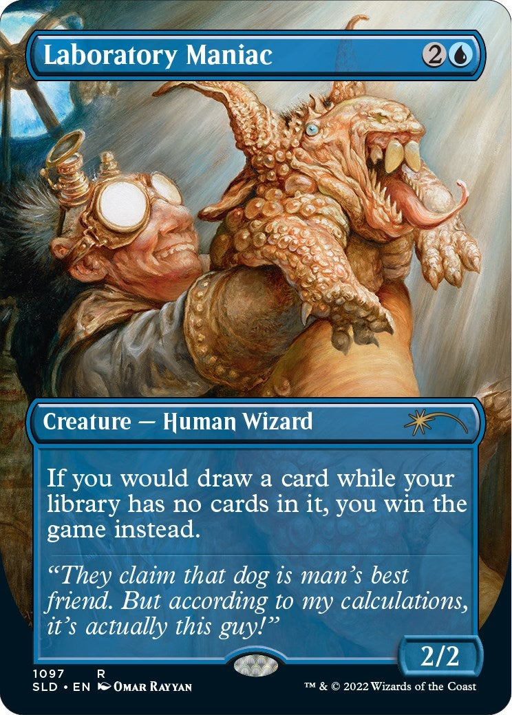 Image for Laboratory Maniac (Borderless) (1097) (Secret Lair Drop Series) - Magic: The Gathering