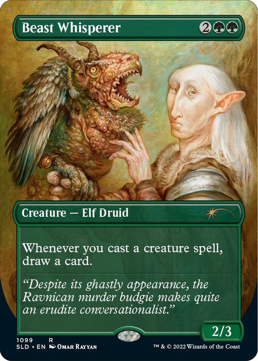 Image for Beast Whisperer (Borderless) (1099) (Secret Lair Drop Series) - Magic: The Gathering