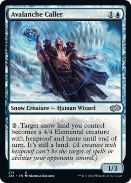 Image for Avalanche Caller (274) (Jumpstart 2022) - Magic: The Gathering