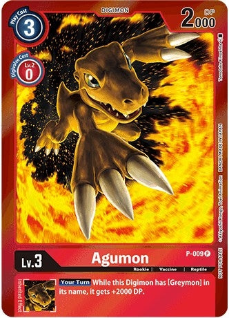 Image for Agumon (Gift Box 2022) (P-009 P) (Digimon Promotion Cards) - Digimon Card Game
