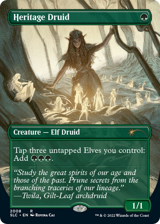 Image for Heritage Druid (2008) (Secret Lair: 30th Anniversary Countdown Kit) - Magic: The Gathering