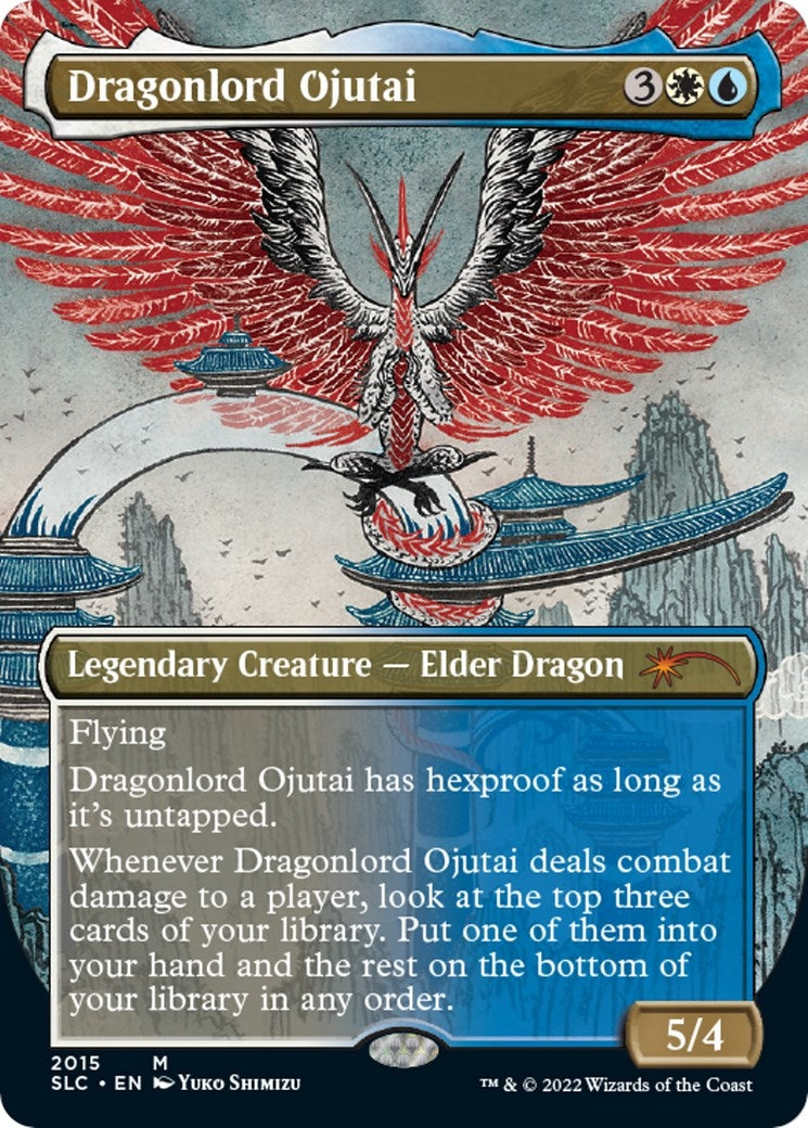Image for Dragonlord Ojutai (2015) (Secret Lair: 30th Anniversary Countdown Kit) - Magic: The Gathering