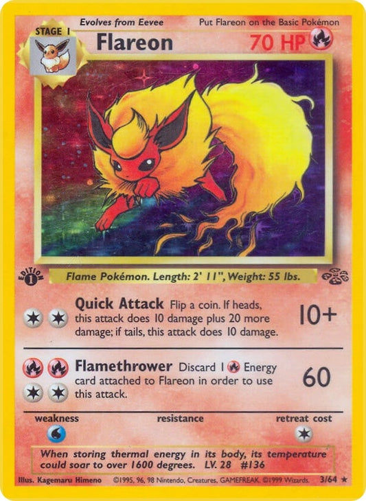Image for Flareon (3) (03/64) (Jungle) - Pokemon