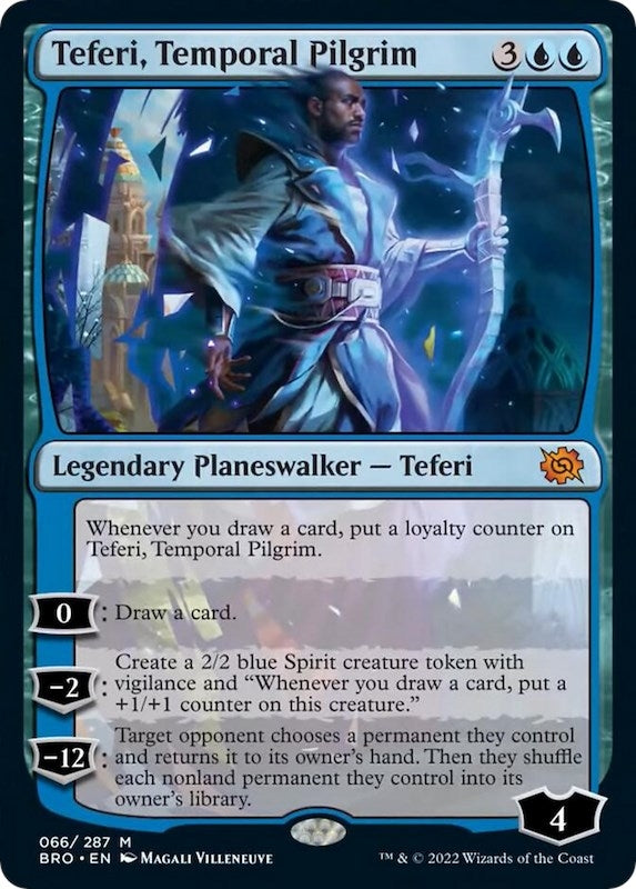 Image for Teferi, Temporal Pilgrim (66) (The Brothers' War) - Magic: The Gathering