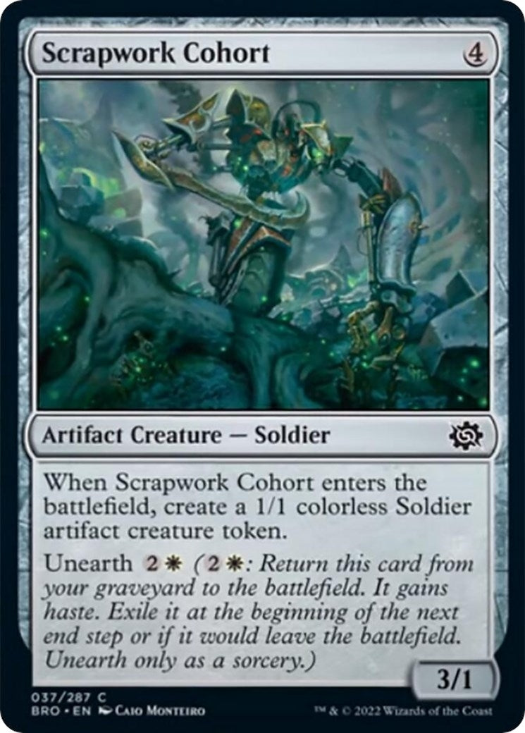 Image for Scrapwork Cohort (37) (The Brothers' War) - Magic: The Gathering