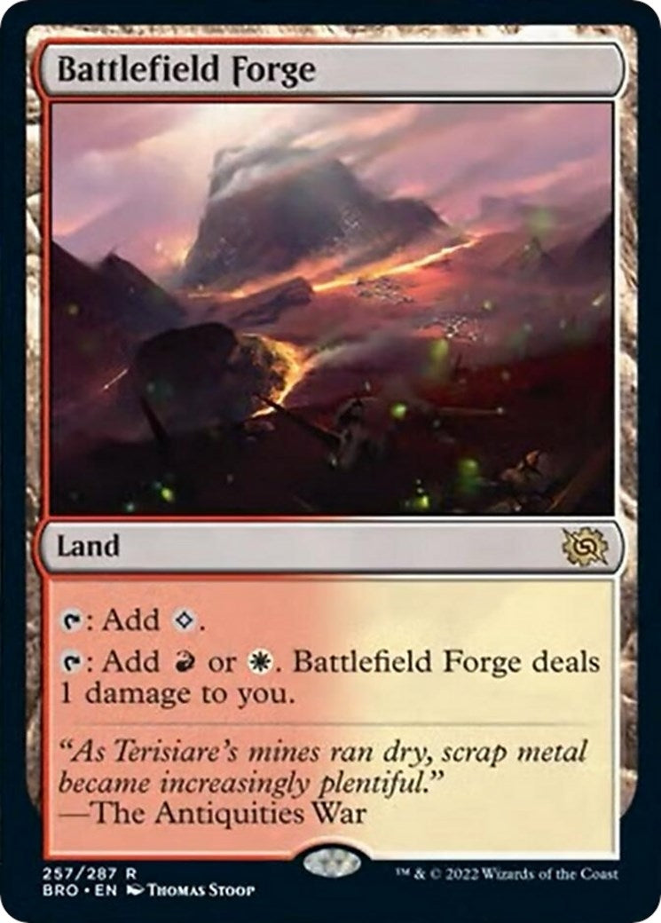 Image for Battlefield Forge (257) (The Brothers' War) - Magic: The Gathering