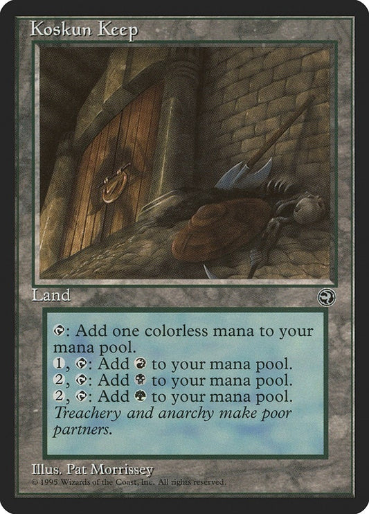 Image for Koskun Keep (Homelands) - Magic: The Gathering