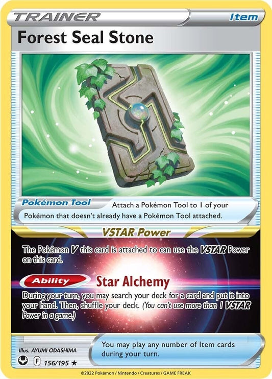 Image for Forest Seal Stone (156/195) (SWSH12: Silver Tempest) - Pokemon