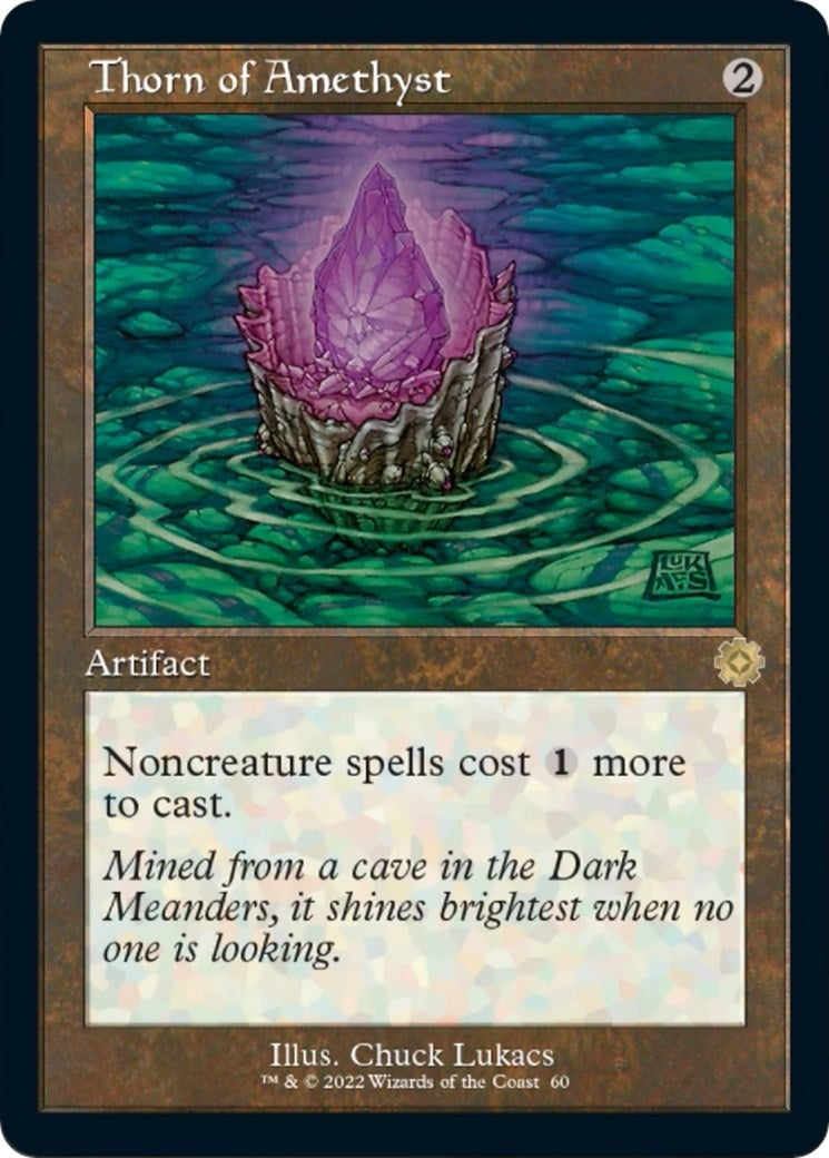 Image for Thorn of Amethyst (60) (The Brothers' War: Retro Frame Artifacts) - Magic: The Gathering