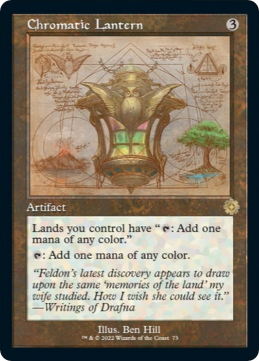 Image for Chromatic Lantern (Schematic) (73) (The Brothers' War: Retro Frame Artifacts) - Magic: The Gathering