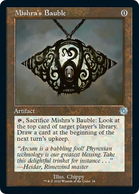 Image for Mishra's Bauble (34) (The Brothers' War: Retro Frame Artifacts) - Magic: The Gathering