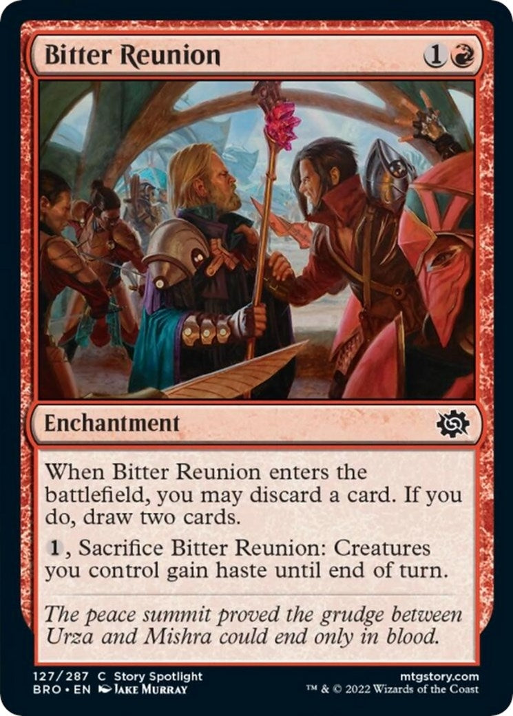 Image for Bitter Reunion (127) (The Brothers' War) - Magic: The Gathering