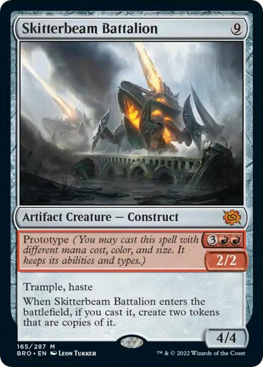Image for Skitterbeam Battalion (165) (The Brothers' War) - Magic: The Gathering