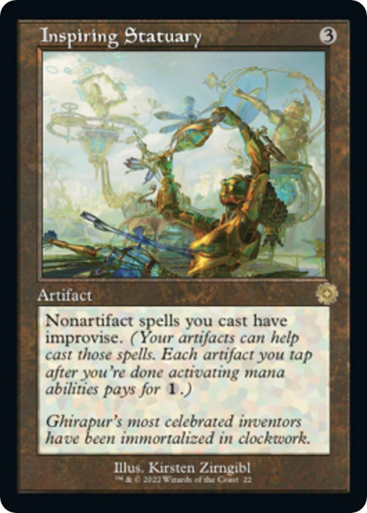 Image for Inspiring Statuary (22) (The Brothers' War: Retro Frame Artifacts) - Magic: The Gathering