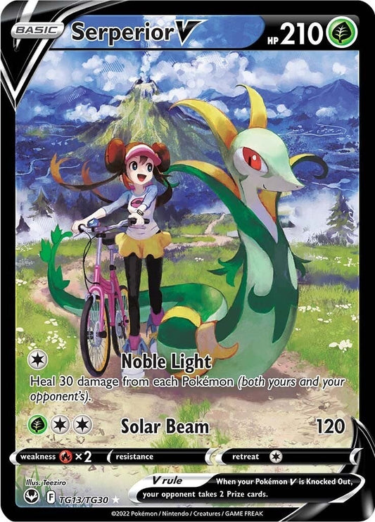 Image for Serperior V (TG13/TG30) (SWSH12: Silver Tempest Trainer Gallery) - Pokemon