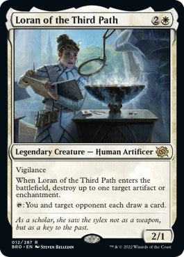 Image for Loran of the Third Path (12) (The Brothers' War) - Magic: The Gathering