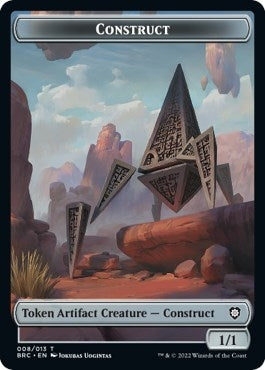 Image for Construct (008) // Phyrexian Myr Double-Sided Token (8 // 5) (Commander: The Brothers' War) - Magic: The Gathering