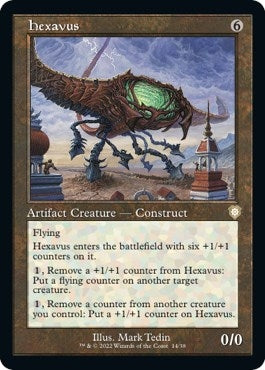 Image for Hexavus (Retro Frame) (14) (Commander: The Brothers' War) - Magic: The Gathering
