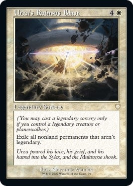 Image for Urza's Ruinous Blast (Retro Frame) (79) (Commander: The Brothers' War) - Magic: The Gathering