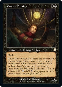 Image for Wreck Hunter (Retro Frame) (11) (Commander: The Brothers' War) - Magic: The Gathering