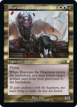 Image for Sharuum the Hegemon (Retro Frame) (128) (Commander: The Brothers' War) - Magic: The Gathering
